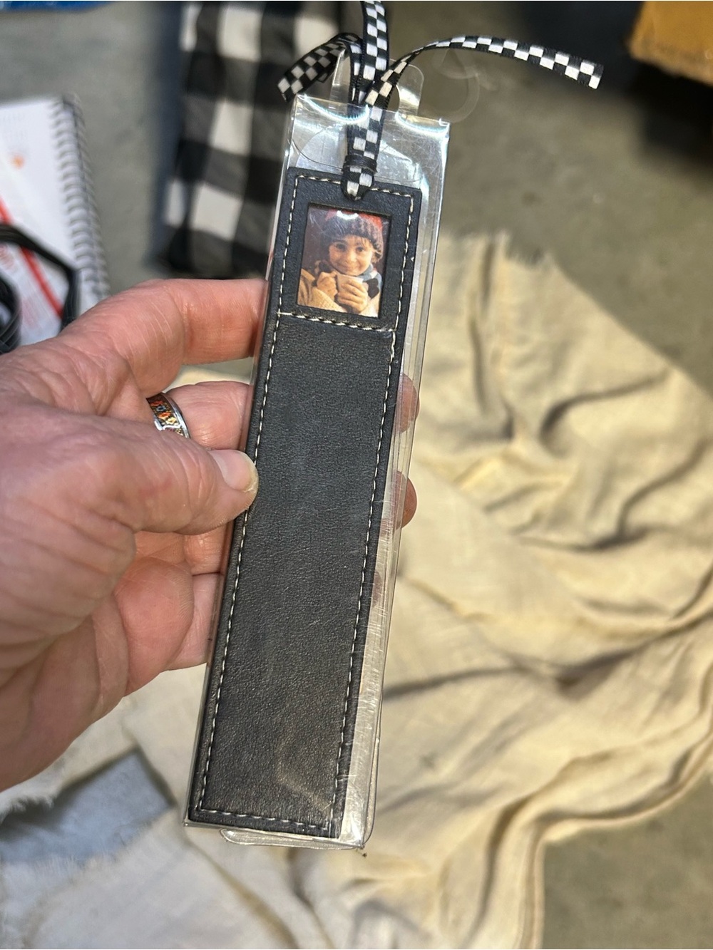 Free with bundle Neil Enterprises Inc. Leatherette Photo Bookmark